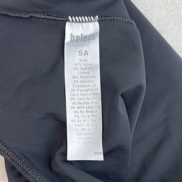 Balera Dancewear Black Leotard - Size S - Picture 4 of 4